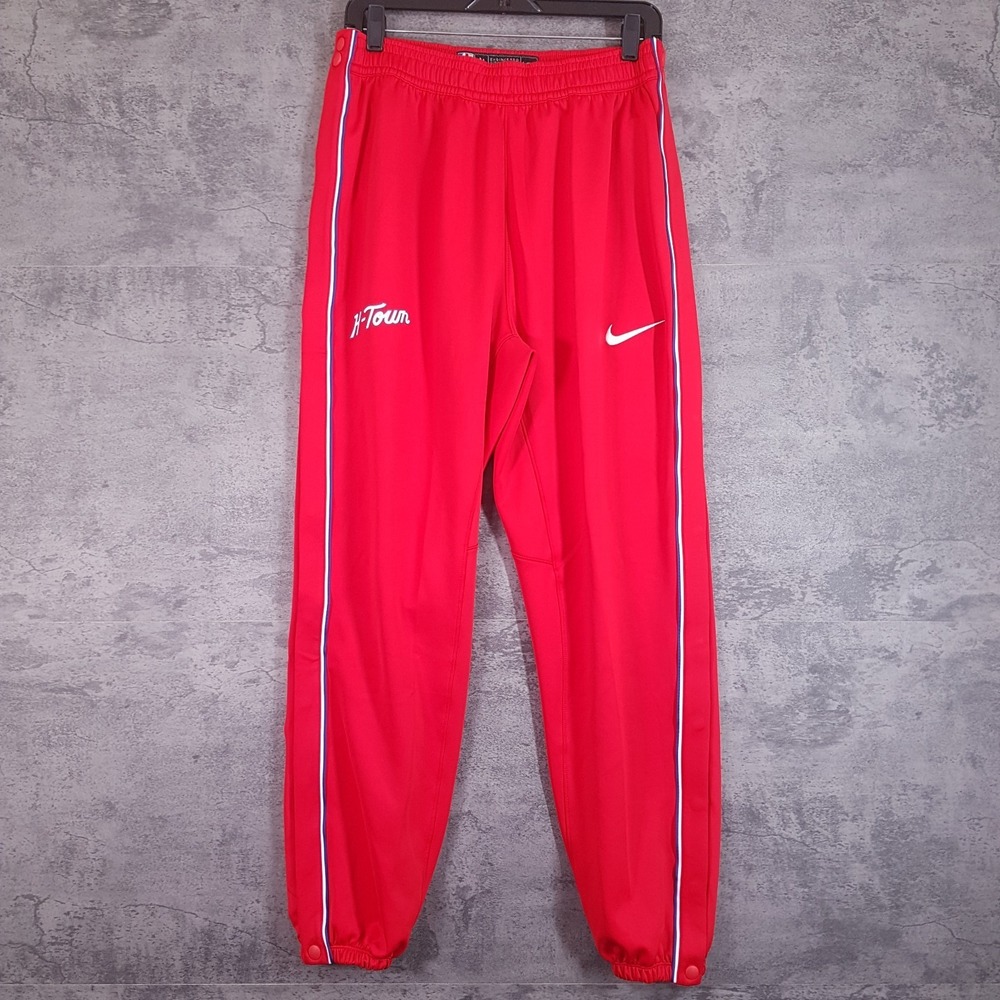 NIKE Houston Rockets H‎ Town Authentic City Edition Break Away Pants Mens LARGE